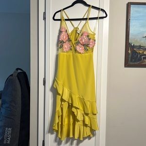Yellow dress